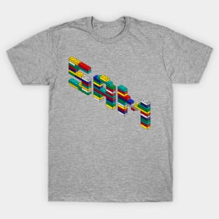 Sam made from building bricks T-Shirt